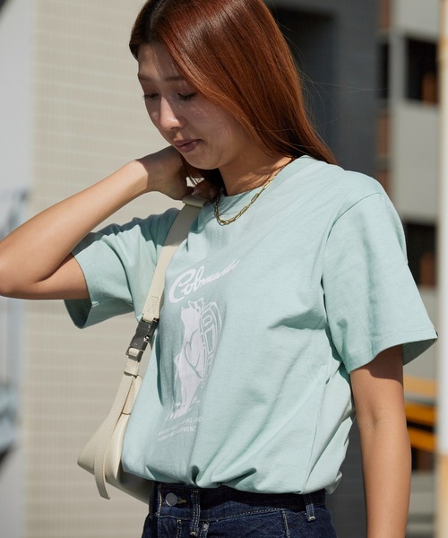 COBMASTER（コブマスター）の「COBMASTER/コブマスター COB FRONT LOGO TEE 7251 プリントデザインクルーネックＴシャツ 2026年春夏（Tシャツ/カットソー・メンズ・ホワイト/ミント/チャコール・S/M/L/XL）」の21枚目の写真