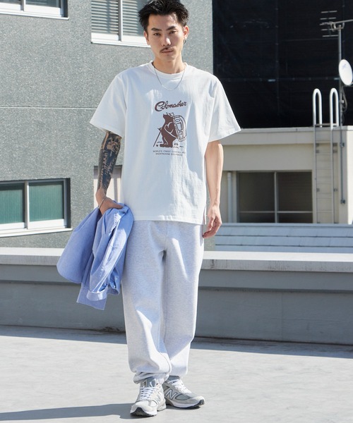 COBMASTER（コブマスター）の「COBMASTER/コブマスター COB FRONT LOGO TEE 7251 プリントデザインクルーネックＴシャツ 2026年春夏（Tシャツ/カットソー・メンズ・ホワイト/ミント/チャコール・S/M/L/XL）」の13枚目の写真