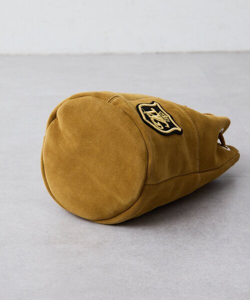 marco masi(マルコマージ)の「【MARCO MASI】スエードワッペン巾着(ショルダーバッグ・レディース・キャメル・FREE)」の7枚目の写真