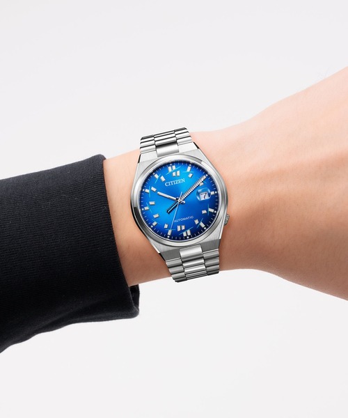 CITIZEN（シチズン）の「CITIZEN COLLECTION シチズンコレクション seconde/seconde 限定モデル NJ0157-81L（アナログ腕時計・メンズ・シルバー×ブルー・FREE）」の2枚目の写真