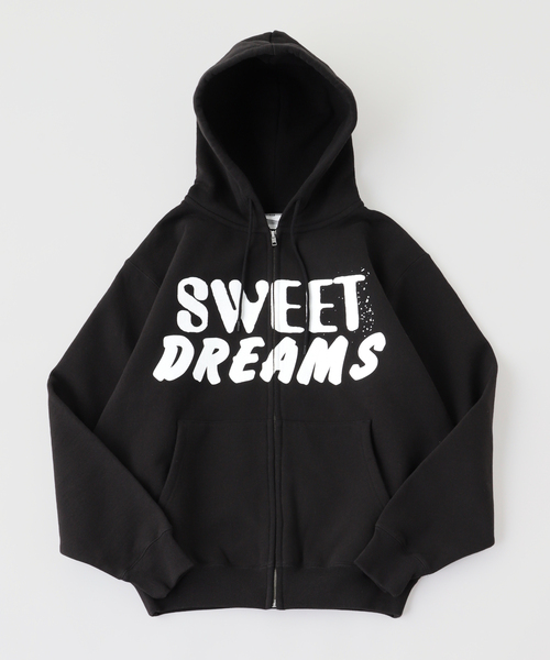 PULP/417EDIFICE（パルプフォーワンセブンエディフィス）の「UK ARTIST PROJECT【JACK】SWEET DREAMS HOOD（パーカー・メンズ・ブラック・LARGE/MEDIUM/SMALL）」の4枚目の写真