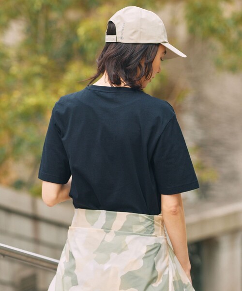 AIGLE（エーグル）の「2枚セット ワンポイントロゴ刺繍 2パック半袖Tシャツ（Tシャツ/カットソー・レディース・ブラック×ホワイト/ブラック系その他・FREE）」の20枚目の写真