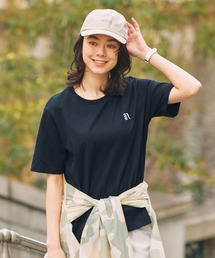 AIGLE（エーグル）の「2枚セット ワンポイントロゴ刺繍 2パック半袖Tシャツ（Tシャツ/カットソー）」