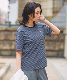 AIGLE（エーグル）の「2枚セット ワンポイントロゴ刺繍 2パック半袖Tシャツ（Tシャツ/カットソー）」