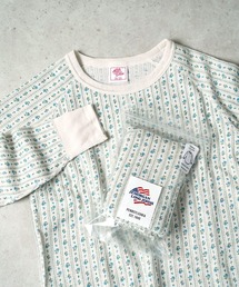 THE MILES（ザ マイルズ）の「"04"≪JEMORGAN≫パックT ワッフル 花柄 長袖Tシャツ（Tシャツ/カットソー）」