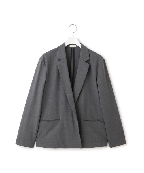 PROTAGONISTA(プロタゴニスタ)の「【PROTAGONISTA for ADAM ET ROPE'】別注 2wayストレッチ Washable JK(テーラードジャケット・レディース・グレー/ネイビー・FREE)」の10枚目の写真