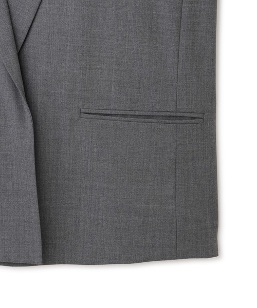 PROTAGONISTA(プロタゴニスタ)の「【PROTAGONISTA for ADAM ET ROPE'】別注 2wayストレッチ Washable JK(テーラードジャケット・レディース・グレー/ネイビー・FREE)」の15枚目の写真