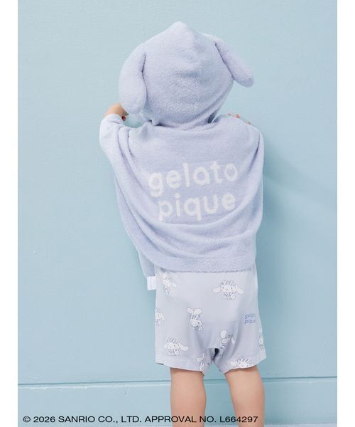 gelato pique】【BABY】スムーズィーポンチョ（その他ベビーウェア