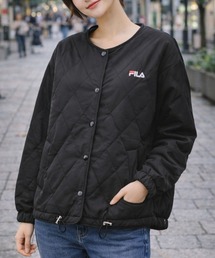 FILA（フィラ）の「FILA UVリバーシブルノーカラーアウター（ノーカラージャケット）」