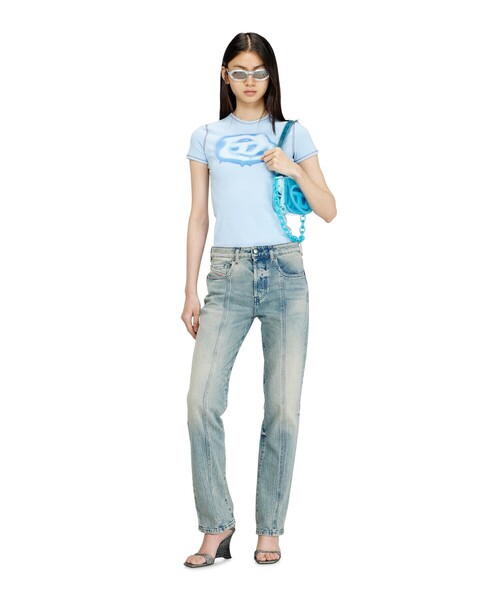 DIESEL(ディーゼル)の「ウィメンズ ショルダーバッグ 1DR(ショルダーバッグ・レディース・グリーン/ピンク/ライトブルー・UNI)」の20枚目の写真