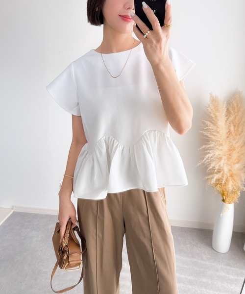 CFCL⭐︎ペプラムトップス POTTERY SLEEVELESS TOP