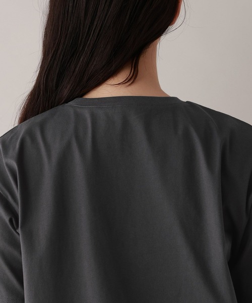 RAGEBLUE（レイジブルー）の「フラワー刺繍Tシャツ（Tシャツ/カットソー・レディース・グレー/ネイビー/ホワイト・FREE）」の20枚目の写真