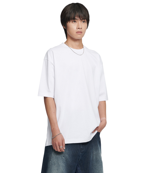 NOMANUAL(NOMANUAL)の「NM OVERSIZED T-SHIRT - WHITE(Tシャツ/カットソー・レディース・その他・SMALL/MEDIUM/X-LARGE/LARGE)」の1枚目の写真