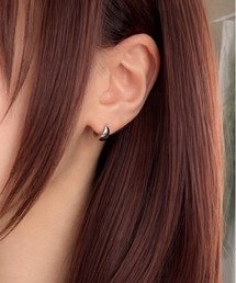 ARTIFICIAL SWEETENER（アーティフィシャル　スウィートナー）の「【 ARTIFICIAL SWEETENER 】 シルバー 925 フープ ピアス（ピアス（片耳用））」