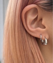 ARTIFICIAL SWEETENER（アーティフィシャル　スウィートナー）の「【 ARTIFICIAL SWEETENER 】 シルバー 925 フープ ピアス（ピアス（片耳用））」