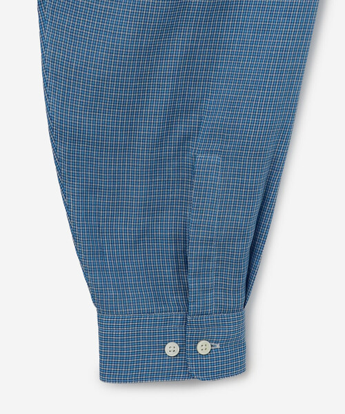 SEDAN ALL-PURPOSE（セダンオールパーパス）の「SEDAN ALL-PURPOSE |  チェック オープンカラーシャツ MEN（シャツ/ブラウス・メンズ・カーキ系1/ブルー系その他・L/XL/M）」の6枚目の写真