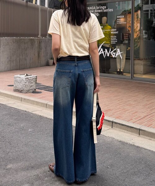 CIAOPANIC（チャオパニック）の「ヴィンテージライクスラブTee（Tシャツ/カットソー・レディース・オフホワイト/ホワイト/アイボリー・ONE SIZE）」の9枚目の写真