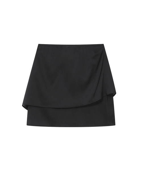 Miseki SEOUL（ミセキソウル）の「Sheer layered midi skirt  BLACK（スカート・レディース・その他・1/2）」の3枚目の写真