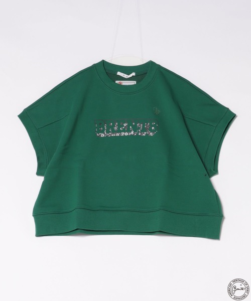 H.A.K(ハク)の「H.A.K×BRENTSプレミアム裏毛ドルマンベスト(Tシャツ/カットソー・レディース・ライトブルー/ブラック/グリーン・FREE)」の3枚目の写真