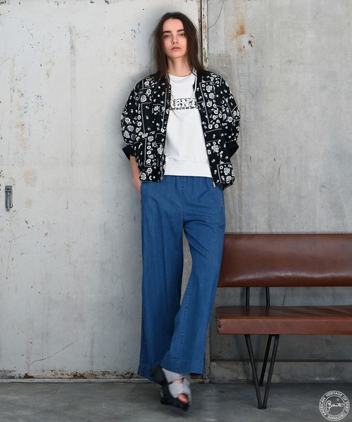 H.A.K(ハク)の「H.A.K×BRENTSプレミアム裏毛ドルマンベスト(Tシャツ/カットソー・レディース・ライトブルー/ブラック/グリーン・FREE)」の6枚目の写真