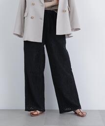 N.（N. Natural Beauty Basic） | レースイージーパンツ(その他パンツ)