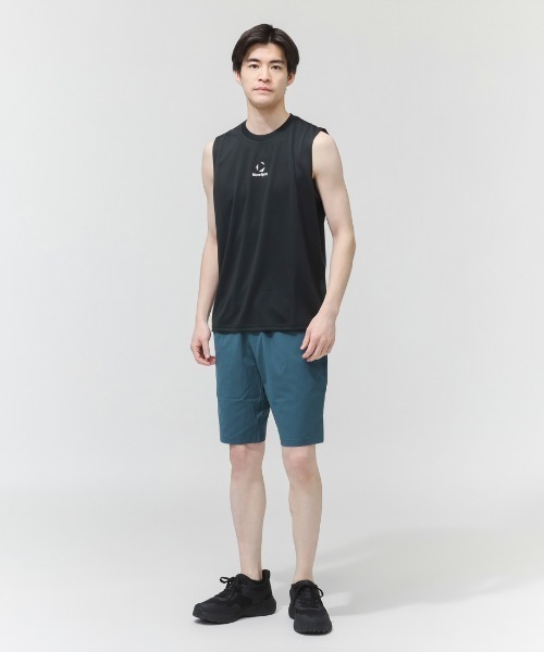 MoveSport（ムーブスポーツ）の「ムーブスポーツ  ワンポイントポロシャツ（タンクトップ・メンズ・ネイビー/ブラック/ホワイト・M/L/LL/3L）」の9枚目の写真