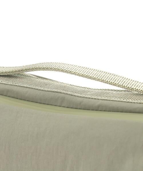 Topologie(トポロジー)の「Topologie/トポロジー Bottle Sacoche Medium Papery ボトルサコッシュ【バッグ単体】(ショルダーバッグ・メンズ・グレー/ブラック・F)」の6枚目の写真