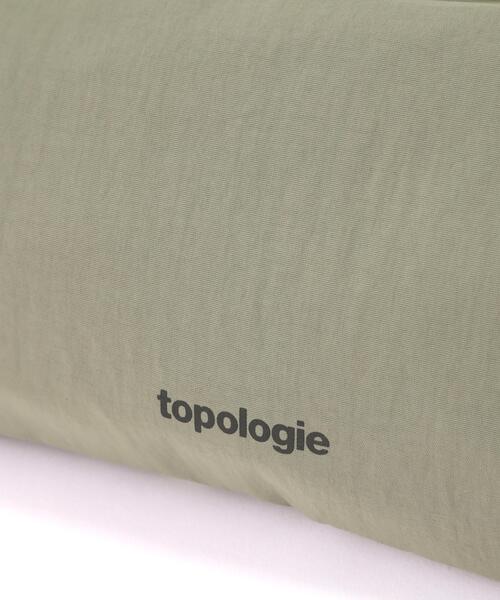 Topologie(トポロジー)の「Topologie/トポロジー Bottle Sacoche Medium Papery ボトルサコッシュ【バッグ単体】(ショルダーバッグ・メンズ・グレー/ブラック・F)」の8枚目の写真