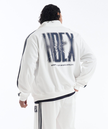 HDEX（エイチデックス）の「クラックプリンテッドトラックジャケット(ホワイト)（ジャージ）」