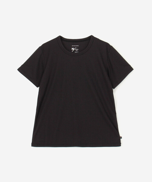Bshop(ビショップ)の「NEUTRALWORKS. | 〈別注〉クルーネック 半袖Tシャツ WOMEN(Tシャツ/カットソー・レディース・ホワイト/グレー/ブラック・S/M)」の2枚目の写真