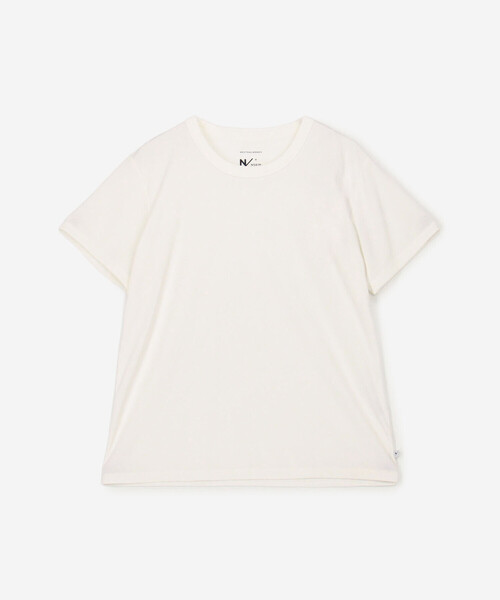Bshop(ビショップ)の「NEUTRALWORKS. | 〈別注〉クルーネック 半袖Tシャツ WOMEN(Tシャツ/カットソー・レディース・ホワイト/グレー/ブラック・S/M)」の4枚目の写真
