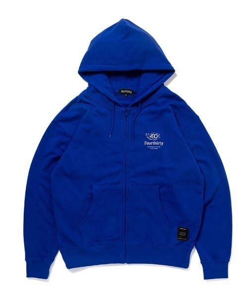 430（フォーサーティ）の「mpa4084- ROSEN F Z-U PARKA パーカー(26-119)（パーカー・メンズ・ブルー/グレー/ブラック/ホワイト/ネイビー・3/2/1/0）」の6枚目の写真