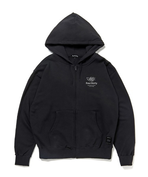 430（フォーサーティ）の「mpa4084- ROSEN F Z-U PARKA パーカー(26-119)（パーカー・メンズ・ブルー/グレー/ブラック/ホワイト/ネイビー・3/2/1/0）」の11枚目の写真