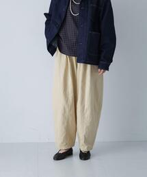 かぐれ | コットンリネンボリュームパンツ(その他パンツ)
