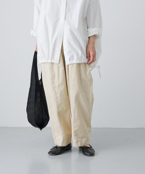 かぐれ(カグレ)の「コットンリネンボリュームパンツ(その他パンツ・レディース・ブラック/イエロー・FREE)」の1枚目の写真