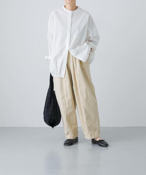 かぐれ(カグレ)の「コットンリネンボリュームパンツ(その他パンツ・レディース・ブラック/イエロー・FREE)」の17枚目の写真