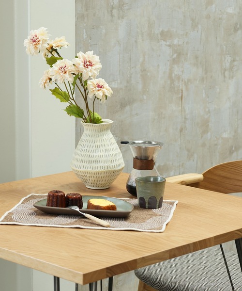 a.depeche(アデペシュ)の「【a.depeche/アデペシュ】フラワーベース 花瓶 deser flower vase ardahan(フラワーベース・レディース・オフホワイト・FREE)」の8枚目の写真