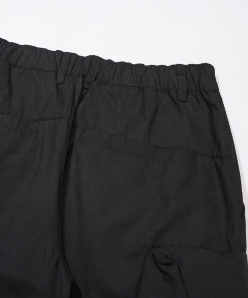 KALAPATTHAR(カラパタール)の「MINI BAG DOUBLE POCKET WIDE PANTS - BLACK(その他パンツ・メンズ・その他・LARGE/MEDIUM)」の7枚目の写真