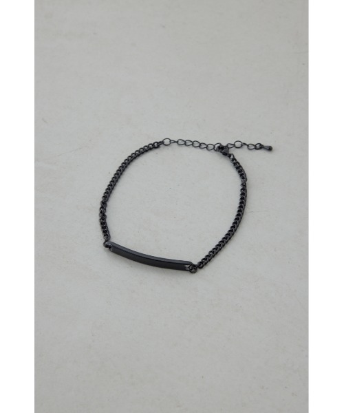 AZUL by moussy（アズールバイマウジー）の「プレートブレスレット（ブレスレット・メンズ・ゴールド/ブラック/シルバー・FREE）」の16枚目の写真