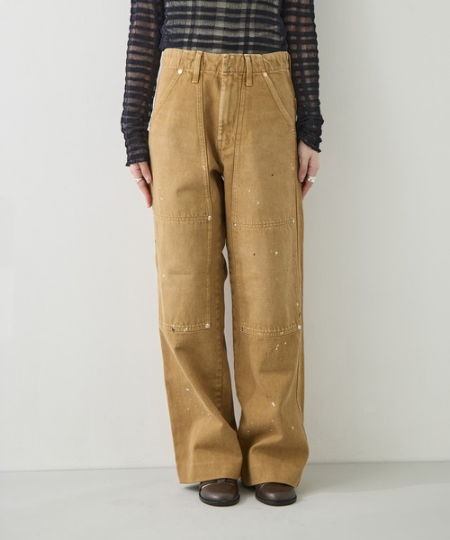 TANAKA（タナカ）の「[TANAKA/タナカ]NEW CLASSIC WORK JEANS（デニムパンツ・レディース・ブラウン・25/26）」の15枚目の写真