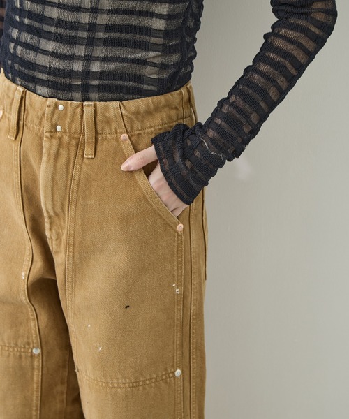 TANAKA（タナカ）の「[TANAKA/タナカ]NEW CLASSIC WORK JEANS（デニムパンツ・レディース・ブラウン・25/26）」の10枚目の写真