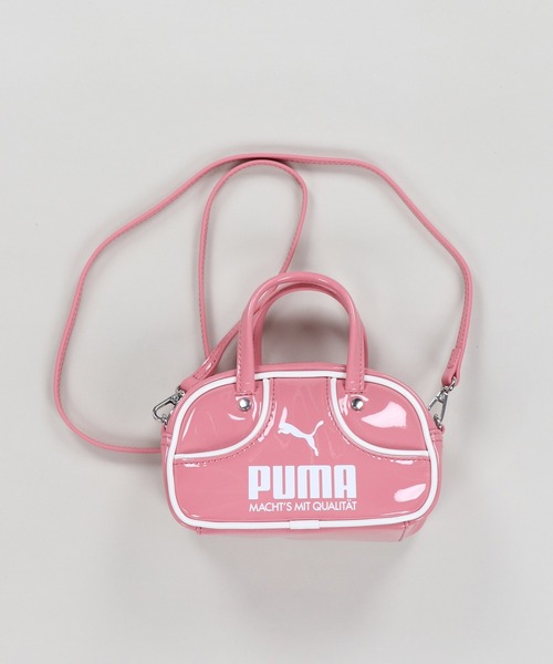 PUMA(プーマ)の「【PUMA/プーマ】エナメルボストンバッグ/ショルダーバック 1976 マイクロ グリップバッグ 1L(ボストンバッグ・レディース・グリーン/ピンク/レッド/ホワイト/ブルー・ONESIZE)」の13枚目の写真