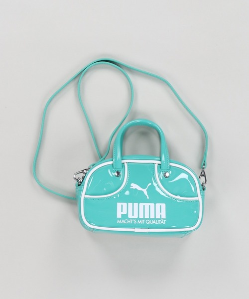 PUMA(プーマ)の「【PUMA/プーマ】エナメルボストンバッグ/ショルダーバック 1976 マイクロ グリップバッグ 1L(ボストンバッグ・レディース・グリーン/ピンク/レッド/ホワイト/ブルー・ONESIZE)」の14枚目の写真