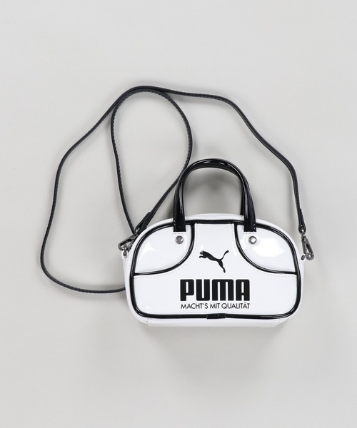 PUMA(プーマ)の「【PUMA/プーマ】エナメルボストンバッグ/ショルダーバック 1976 マイクロ グリップバッグ 1L(ボストンバッグ・レディース・グリーン/ピンク/レッド/ホワイト/ブルー・ONESIZE)」の16枚目の写真