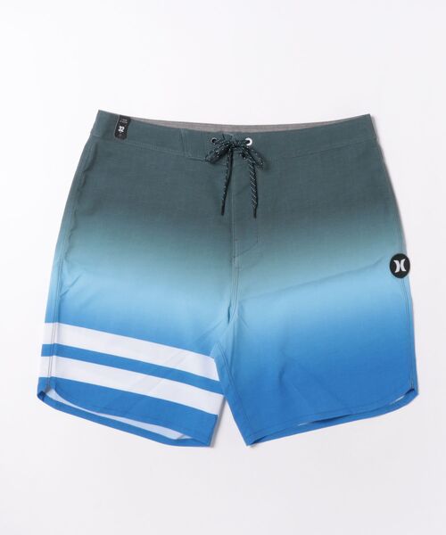 Hurley (ハーレー)の「【Hurley:ハーレー】水陸両用ショーツ ファントム PHNTM ECO BLOCK PARTY ENGRD 18(水着・メンズ・ブルー系その他/ブルー・32inch/30inch)」の2枚目の写真