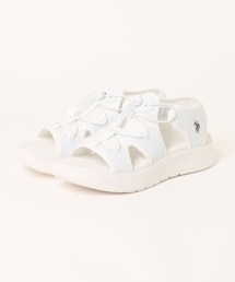 UNIIT（ユニット）の「【U.S. POLO ASSN./ユーエスポロアッスン】ワンポイント 厚底サンダル スポーツサンダル ワンポイント 夏 旅行 キャンプ ストリート 韓国ファッション（サンダル）」