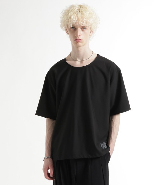 HARE（ハレ）の「【接触冷感/SETUP対応】ユルネックフハクプルオーバー（Tシャツ/カットソー・メンズ・ブラック/ベージュ・FREE）」の16枚目の写真