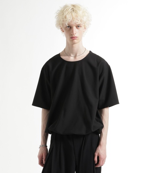 HARE（ハレ）の「【接触冷感/SETUP対応】ユルネックフハクプルオーバー（Tシャツ/カットソー・メンズ・ブラック/ベージュ・FREE）」の17枚目の写真