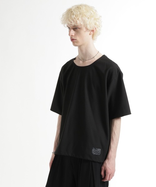 HARE（ハレ）の「【接触冷感/SETUP対応】ユルネックフハクプルオーバー（Tシャツ/カットソー・メンズ・ブラック/ベージュ・FREE）」の19枚目の写真