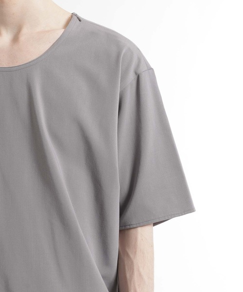 HARE（ハレ）の「【接触冷感/SETUP対応】ユルネックフハクプルオーバー（Tシャツ/カットソー・メンズ・ブラック/ベージュ・FREE）」の3枚目の写真